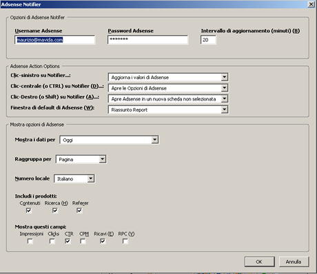 Adsense Notifier - Plugin per firefox