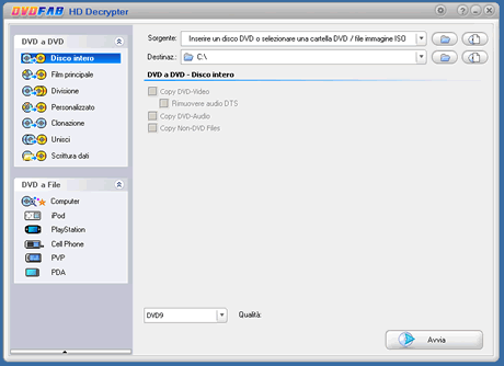 DVDFab HD Decrypter - Copy Any DVD to DVDR/PSP/iPod. Fastest DVD Copy Software!