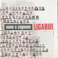 Ligabue, Nome e cognome: il cd del Liga del 2005 1 Copertina dell'album Nome e cognome di Ligabue, 2005, con un mosaico di fototessere