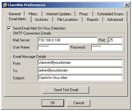 ClamWin Free Antivirus 0.88 released 2 Clamwin email