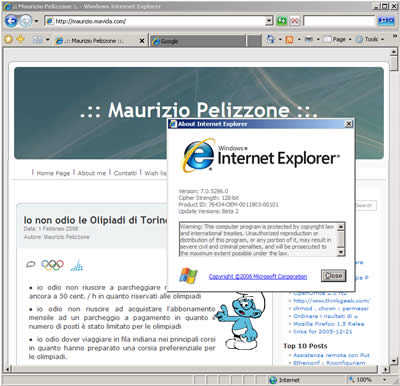 Internet Explorer 7