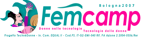 FemCamp  - BarcCamp per parlare di donne nelle tecnologie e tecnologie delle donne