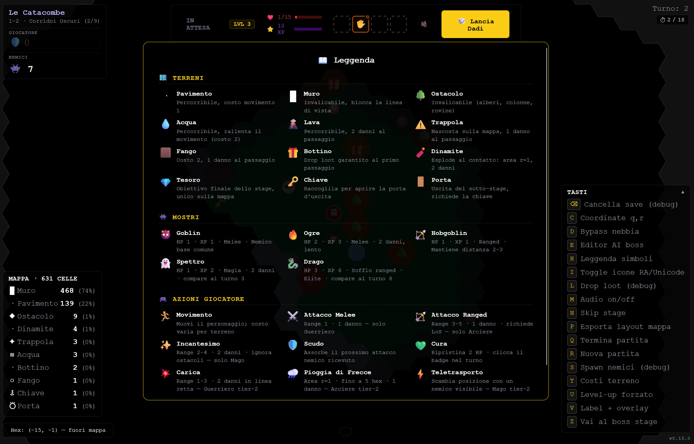 dungeons vibe legenda