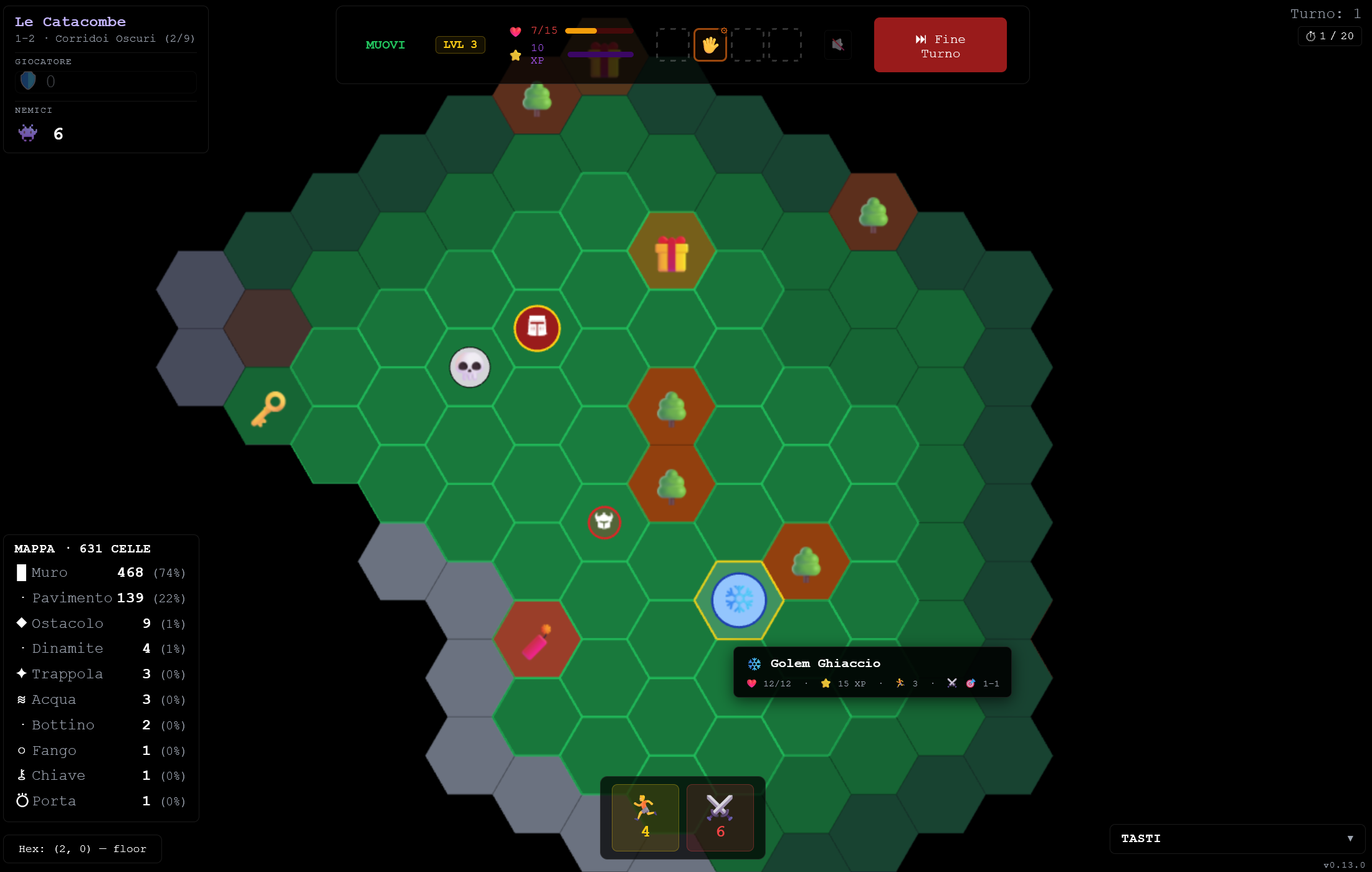 Tu sei il Cercatore, un avventuriero capace di manipolare i "Dadi del Destino".
Fatti strada tra mostri e guardiani elementali per affrontare il Signore Oscuro