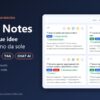 Voice Notes, l'app per note vocali con trascrizione, riassunto e chat: copertina con l'elenco delle note